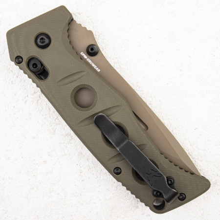 Нож Benchmade ADAMAS, BM275FE-2, CPM CruWear, G10 Olive Нож Benchmade ADAMAS, BM275FE-2, CPM CruWear, G10 Olive - купить в интернет-магазине Blademan