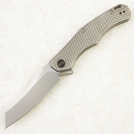 Нож WE Knife RekkeR Flipper Knife, CPM 20CV, Titanium Handle, WE22010G-2