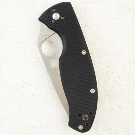 Нож Spyderco Tenacious, 8Cr13MoV, G10 Black, C122GP Нож Spyderco Tenacious, 8Cr13MoV, G10 Black, C122GP