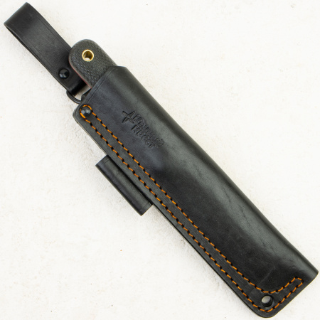 Нож Южный Крест Кефарт, VG10, Конвекс, Микарта Черная, Насечка