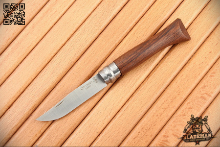 Нож Opinel №6, Нержавеющая сталь, Орех, Коробка - купить в интернет-магазине Blademan