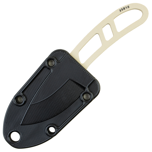 Скелетный нож ESEE Candiru, 1095 Carbon, Desert Tan