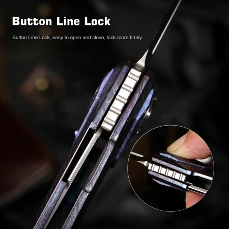 Нож Remette Infinite Power, M390, Titanium Fired Handle, RTIP-M