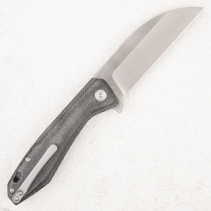 Нож QSP Pelican, S35VN, Linen Micarta Black - складной туристические ножи из стали Нож QSP Pelican, S35VN, Linen Micarta Black - складной туристические ножи из стали