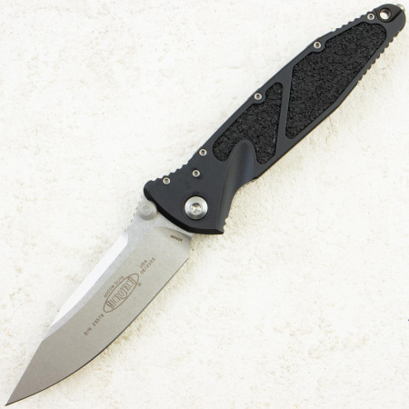 Нож Microtech Socom Elite, Stonewash, M390, Aluminum Black, 160-10  Нож Microtech Socom Elite, Stonewash, M390, Aluminum Black, 160-10