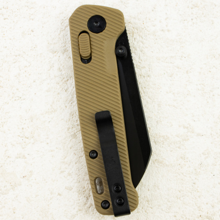 Нож QSP Penguin V2 Glyde Lock, Black, 14C28N, FRN Khaki Handle, QS130GL-C2 Нож QSP Penguin V2 Glyde Lock, Black, 14C28N, FRN Khaki Handle, QS130GL-C2
