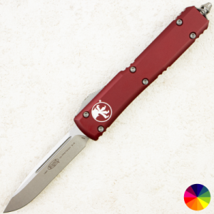 Нож Microtech Ultratech, Stonewash, M390, Aluminum Merlot, 121-10 MR Нож Microtech Ultratech, Stonewash, M390, Aluminum Merlot, 121-10 MR