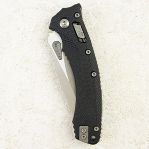 Нож Microtech Amphibian RAM-LOK, Stonewash, M390, G10 Fluted Black, 137RL-10 FLGTBK Нож Microtech Amphibian RAM-LOK, Stonewash, M390, G10 Fluted Black, 137RL-10 FLGTBK