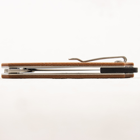 Нож QSP Osprey, 14C28N, Micarta Brown - купить в интернет-магазине Blademan