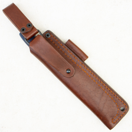 Нож Южный Крест Кедр, CPR, Конвекс, Micarta Blue, Насечка, 225.1656.CPR.K - купить в интернет-магазине Blademan