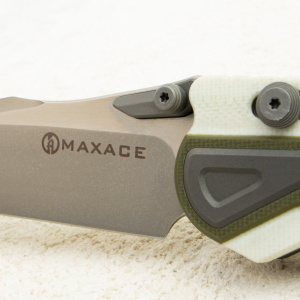 Нож Maxace Heron-K, Bohler K110, G10 White/Green Нож Maxace Heron-K, Bohler K110, G10 White/Green