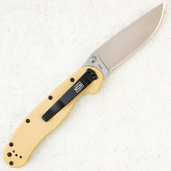 Нож Ontario Rat 1, AUS8, Desert Tan, Satin Blade, ON8848DT
