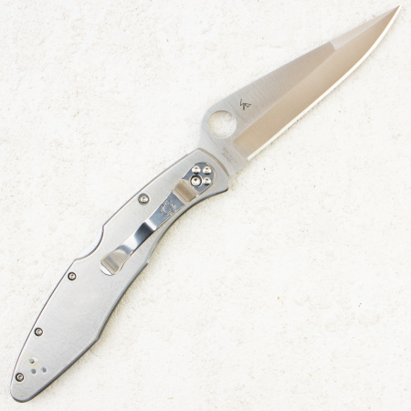 Нож Spyderco Police, VG-10, Stainless Steel, C07P Нож Spyderco Police, VG-10, Stainless Steel, C07P