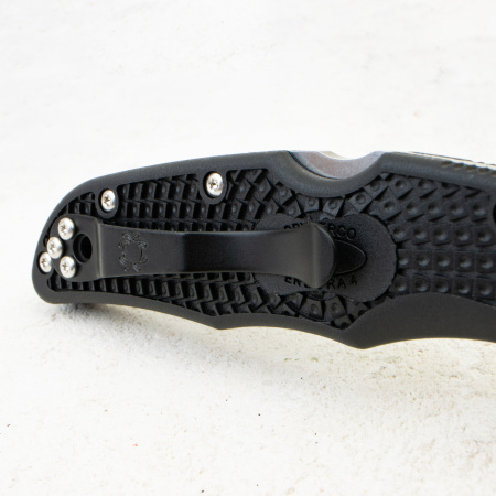Нож Spyderco Endura 4 Thin Blue Line, VG-10, FRN Black, C10FPSBKBL Нож Spyderco Endura 4 Thin Blue Line, VG-10, FRN Black, C10FPSBKBL