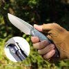 Нож Remette Wild Species, M390, Titanium Fired DarkBlue Handle, WD108-B Нож Remette Wild Species, M390, Titanium Fired DarkBlue Handle, WD108-B