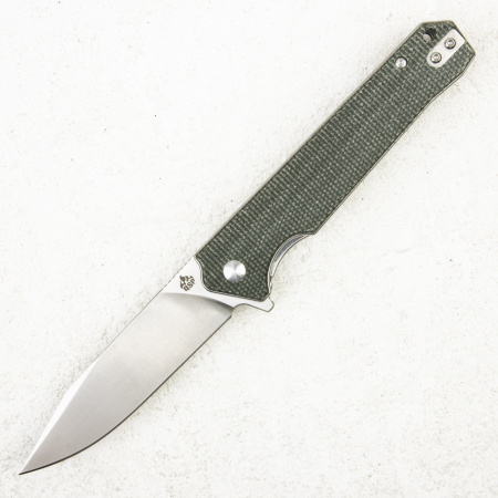 Нож QSP Mamba V2, D2, Micarta Green