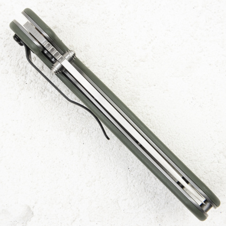 Нож Ontario Rat 1, D2, Satin, Olive Nylon, 8867OD