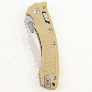 Нож Microtech Amphibian RAM-LOK, Stonewash, M390, G10 Frag Tan, 137RL-10Нож Microtech Amphibian RAM-LOK, Stonewash, M390, G10 Frag Tan, 137RL-10 Нож Microtech Amphibian RAM-LOK, Stonewash, M390, G10 Frag Tan, 137RL-10Нож Microtech Amphibian RAM-LOK, Stonewash, M390, G10 Frag Tan, 137RL-10