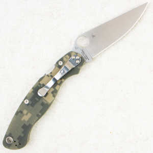 Нож Spyderco Military, CPM S30V, G10 Camo, C36GPCMO2 Нож Spyderco Military, CPM S30V, G10 Camo, C36GPCMO2