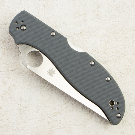 Нож Spyderco Stretch 2 XL, CPM-Cru-Wear, G10 Grey G10, C258GPGYCW