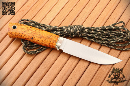 Южный Крест - Гризли, Карельская береза Янтарь, M390 - купить в интернет-магазине Blademan