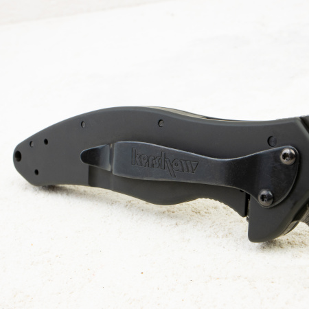 Нож Kershaw Shallot, 14C28N, Damascus, Stainless Steel Black, 1840CKTDA Нож Kershaw Shallot, 14C28N, Damascus, Stainless Steel Black, 1840CKTDA