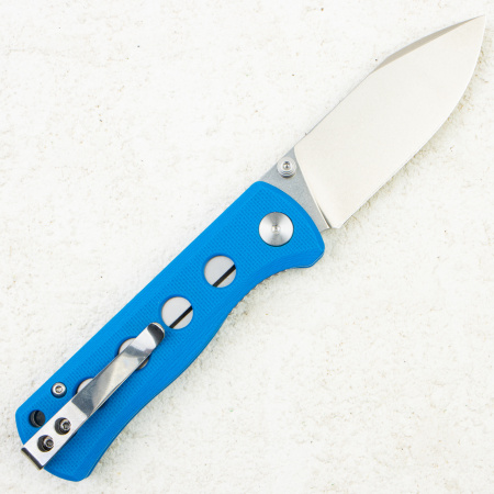 Нож QSP Canary Folder, 14C28N, Blue G10 Handle, QS150-I1
