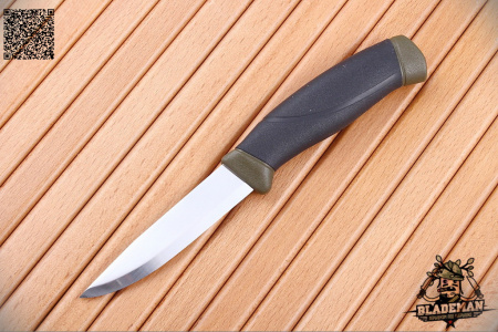 Нож MORA Companion MG, нерж. сталь, хаки - купить в интернет-магазине Blademan