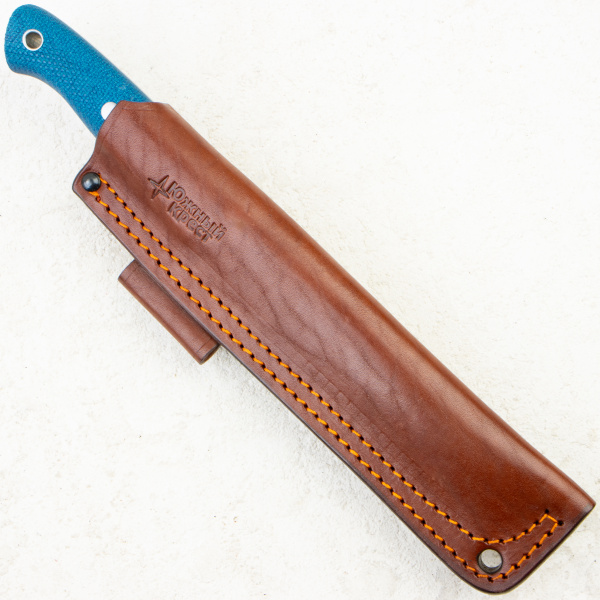 Нож Южный Крест Бушкрафт L, Convex, Elmax, Micarta Кобальт, 234.1065.Elmax.K