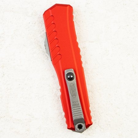 Нож Microtech Cypher II, Apocalyptic, M390MK, Aluminum Red, 1241-10 APRD Нож Microtech Cypher II, Apocalyptic, M390MK, Aluminum Red, 1241-10 APRD