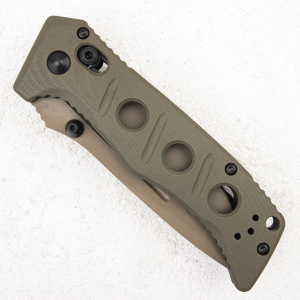 Нож Benchmade MINI ADAMAS, CPM CruWear, G10 Olive, 273FE-2 Нож Benchmade MINI ADAMAS, CPM CruWear, G10 Olive, 273FE-2