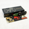 Нож Microtech Exocet, Green Standart, CTS-204P, Aluminum Black, 158-1 JM Нож Microtech Exocet, Green Standart, CTS-204P, Aluminum Black, 158-1 JM