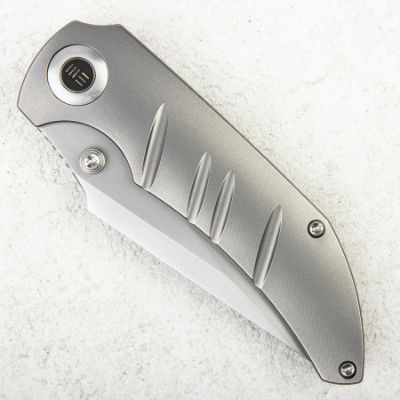 Нож WE Knife Riff-Raff, CPM 20CV, Titanium Bead Blasted - купить в интернет-магазине Blademan