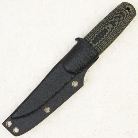 Нож OWL North XS F, CROMAX Cryo, G10 Black/Olive, Kydex