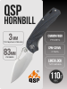 Нож QSP Hornbill, S35VN, Blue Carbon Fiber Нож QSP Hornbill, S35VN, Blue Carbon Fiber