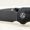 Нож QSP Vault, Black Stonewashed 14C28N, Aluminium Bolster/Micarta Green, QS157-B2 Нож QSP Vault, Black Stonewashed 14C28N, Aluminium Bolster/Micarta Green, QS157-B2