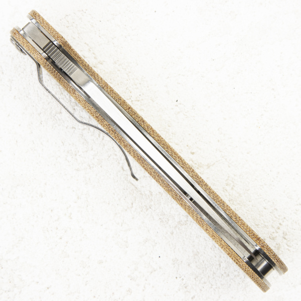 Нож Spyderco Paramilitary 2, CPM Cru-Wear, Micarta Brown, C81MPCW2