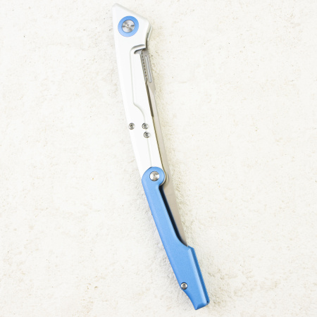 Нож CIVIVI Shawka, Satin, 14C28N, Aluminum Gray/Blue Handle, Nylon Sheath, C22029B-2 Нож CIVIVI Shawka, Satin, 14C28N, Aluminum Gray/Blue Handle, Nylon Sheath, C22029B-2