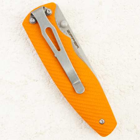 Mr.Blade Zipper, D2, G10 Orange