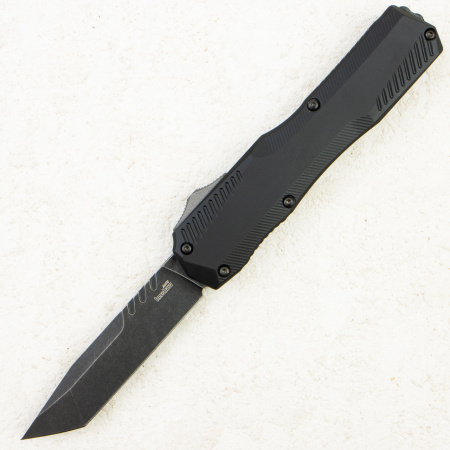 Нож Kershaw Auto Livewire Tanto, CPM MagnaCut, Black Aluminium Handle, 9000T