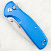Нож SENCUT ArcBlast Flipper & Button Lock, 9Cr18MoV, Blue Aluminum Handle, S22043B-3 Нож SENCUT ArcBlast Flipper & Button Lock, 9Cr18MoV, Blue Aluminum Handle, S22043B-3