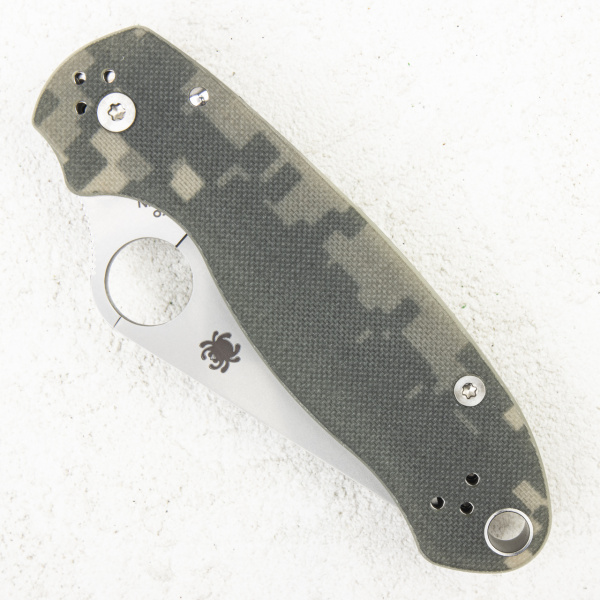 Нож Spyderco Paramilitary 3, CPM S45VN, G10 Digital Camo, C223GPCMO
