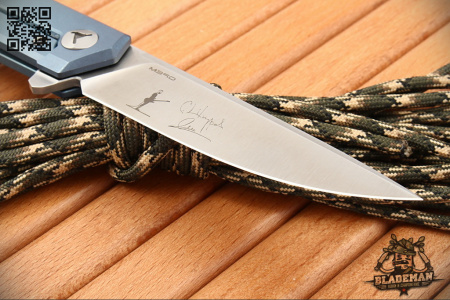 Mr.Blade Lance Лабутены by Сергей Шнуров, M390, Titanium - купить в интернет-магазине Blademan