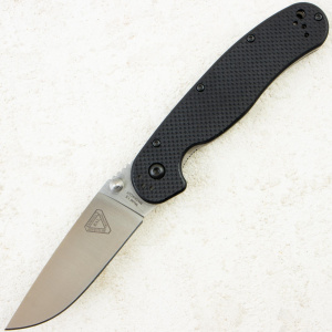 Нож Ontario Rat 1.5, Satin, MagnaCut, G10 Black Handle, 8880