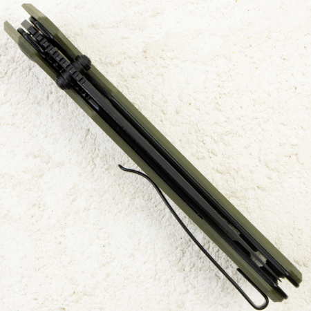 Нож CIVIVI Merit, Black Stonewashed 14C28N, G10 OD Green Handle, C24012-2 Нож CIVIVI Merit, Black Stonewashed 14C28N, G10 OD Green Handle, C24012-2