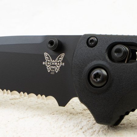 Нож Benchmade Redoubt Combo, D2, Grivory Black, 430SBK-02 Нож Benchmade Redoubt Combo, D2, Grivory Black, 430SBK-02