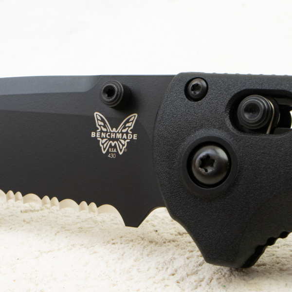 Нож Benchmade Redoubt Combo, D2, Grivory Black, 430SBK-02
