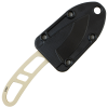 Скелетный нож ESEE Candiru, 1095 Carbon, Desert Tan