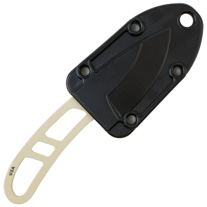 Скелетный нож ESEE Candiru, 1095 Carbon, Desert Tan