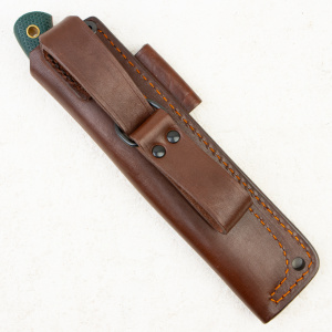 Нож Южный Крест Шершень L, N690, Конвекс, Микарта Изумруд, Насечка Нож Южный Крест Шершень L, N690, Конвекс, Микарта Изумруд, Насечка - купить в интернет-магазине Blademan